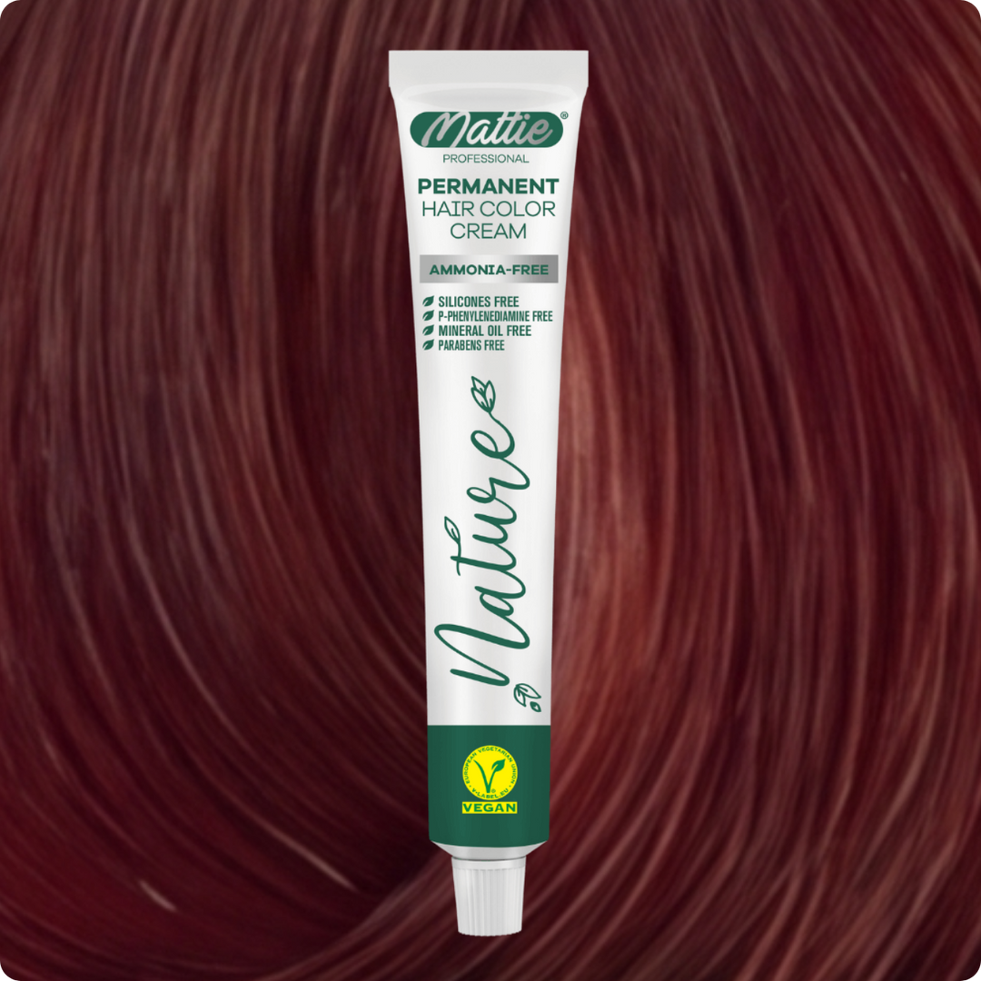 Mattie Professional Nature (7.34) Amber Blonde - Vegane permanente Farbcreme 60 ml