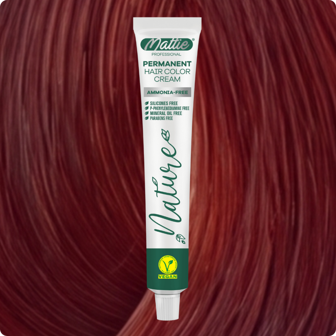 Mattie Professional Nature (8.43) Honey Foam - Vegane permanente Farbcreme 60 ml