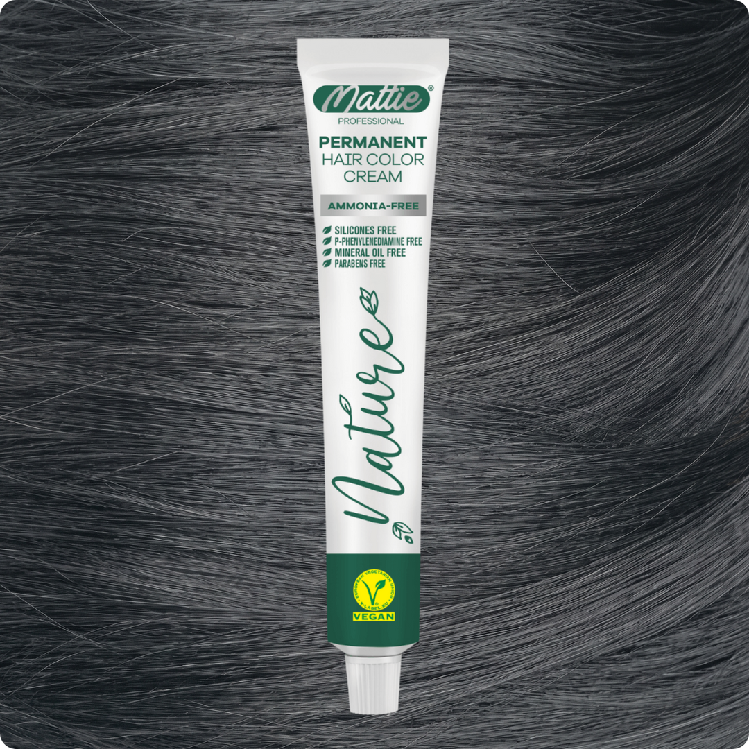 Mattie Professional Nature (Ice Gray) - Vegane permanente Farbcreme 60 ml