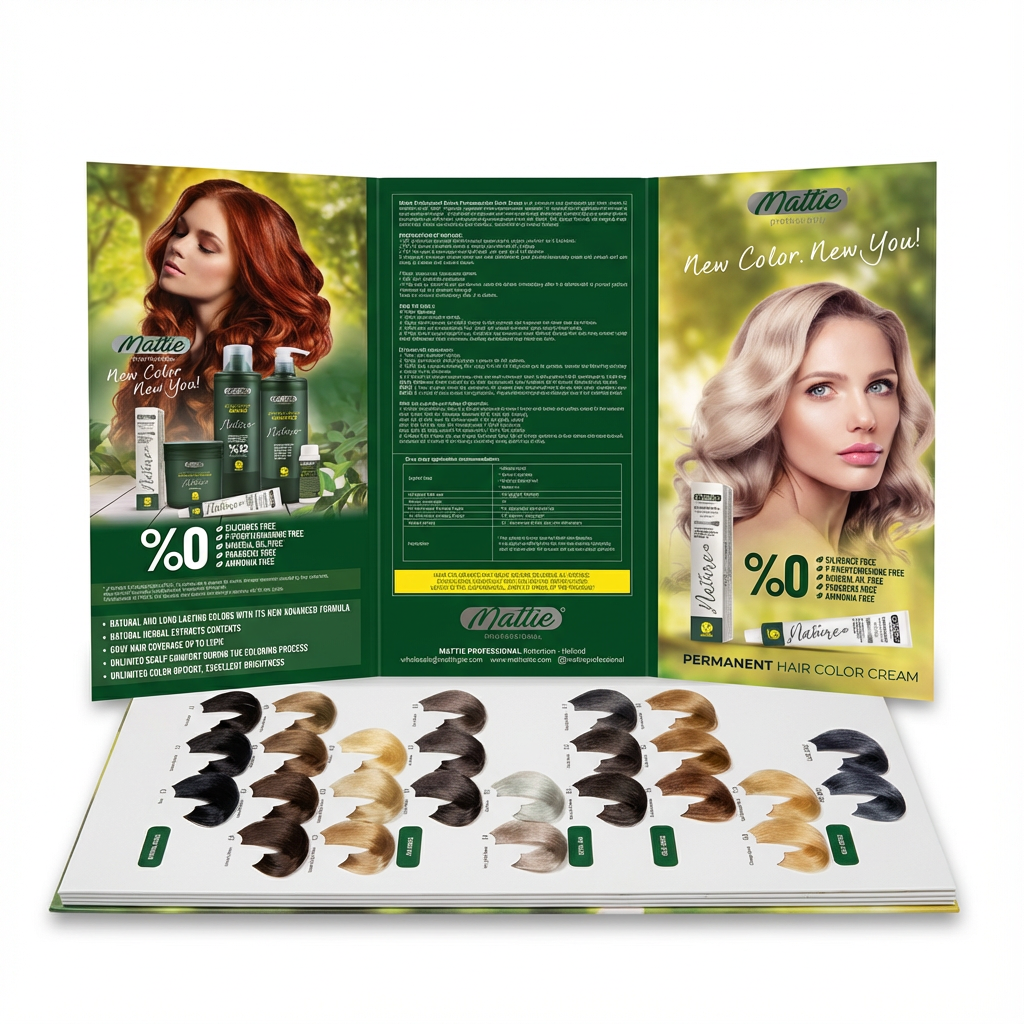 Mattie Professional - Farbkarte für permanente Haarfarbe