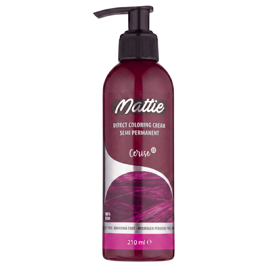 Mattie Cerise - Vegane semi-permanente Direktzieher-Farbcreme 210 ml