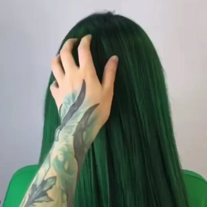 Mattie Emerald Green - Vegane semi-permanente Direktzieher-Farbcreme 210 ml