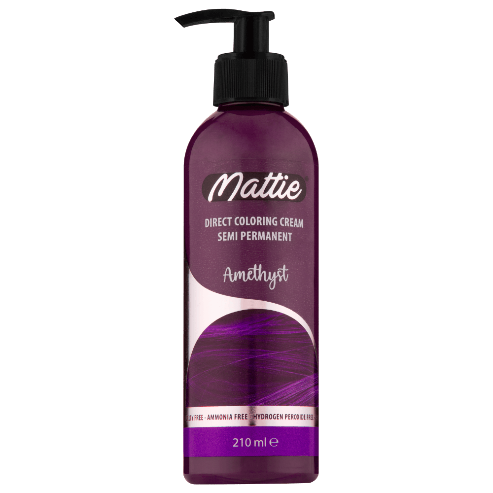 Mattie Amethyst - Vegane semi-permanente Direktzieher-Farbcreme 210 ml