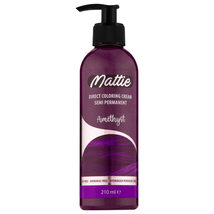 Mattie Amethyst - Vegane semi-permanente Direktzieher-Farbcreme 210 ml