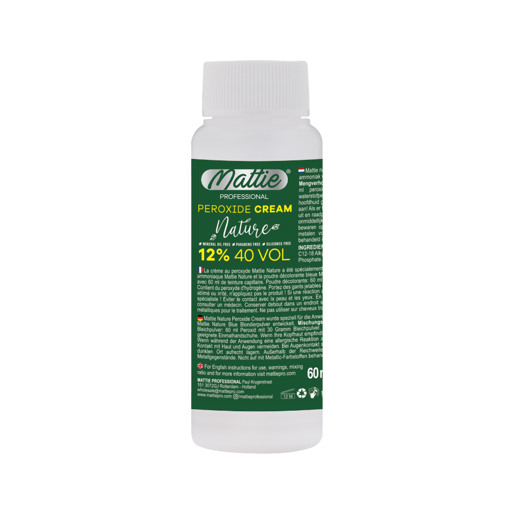 Mattie Professional Nature - 12% (40 VOL) Entwicklercreme Vegan 60 ml